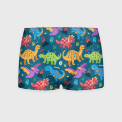 Мужские трусы 3D Арт с динозаврами