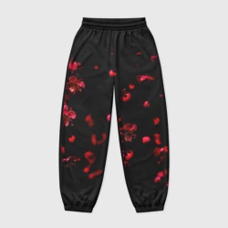 Женские джоггеры оверсайз 3D Красная сакура