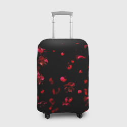 Чехол для чемодана 3D Красная сакура