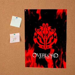 Постер Красный огонь оверлорд - фото 2