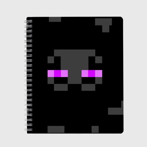Тетрадь Minecraft Enderman face