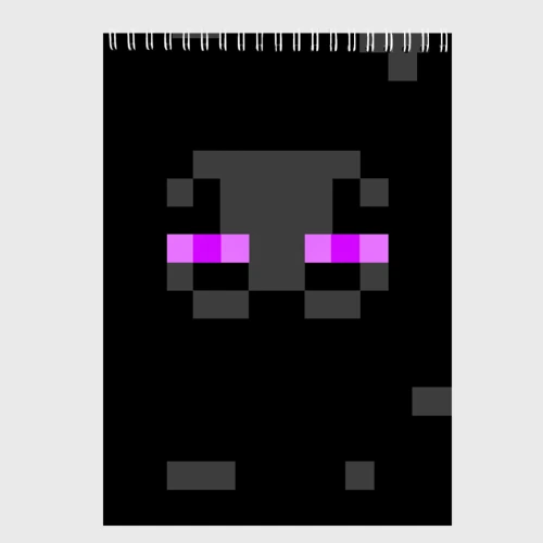 Скетчбук Minecraft Enderman face