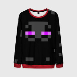 Мужской свитшот 3D Minecraft Enderman face