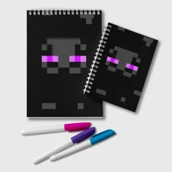 Блокнот Minecraft Enderman face