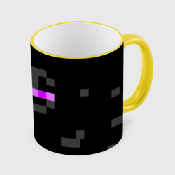 Кружка с полной запечаткой Minecraft Enderman face