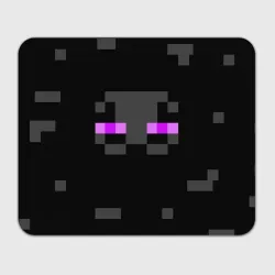 Прямоугольный коврик для мышки Minecraft Enderman face