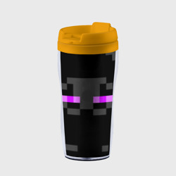 Термокружка-непроливайка Minecraft Enderman face