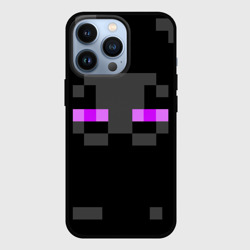 Чехол для iPhone 13 Pro Minecraft Enderman face