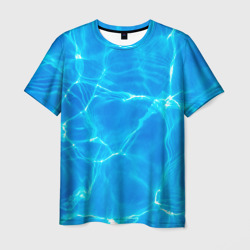 Мужская футболка 3D Вода