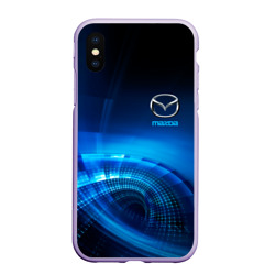 Чехол для iPhone XS Max матовый Mazda