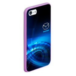 Чехол для iPhone 5/5S матовый Mazda - фото 2