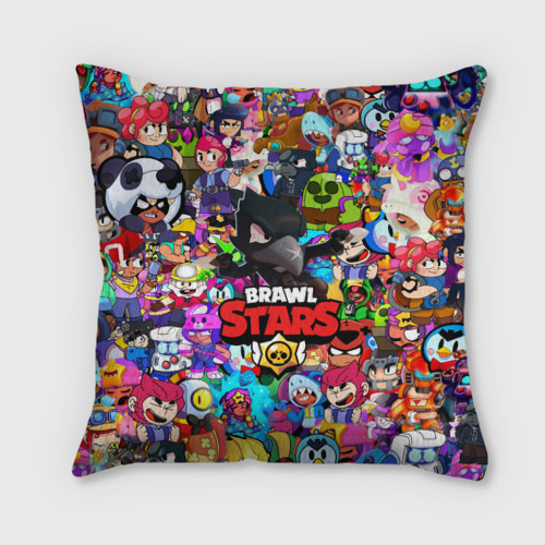 Подушка 3D Brawl stars: crow - heroes pattern