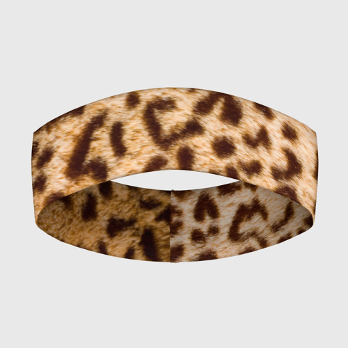 Повязка на голову 3D Леопард, цвет 3D печать