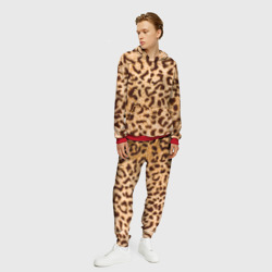 Мужской костюм с толстовкой 3D Леопард - фото 2