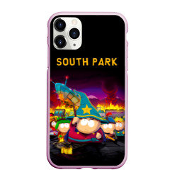 Чехол для iPhone 11 Pro Max матовый Южный Парк