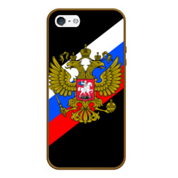 Чехол для iPhone 5/5S матовый Россия