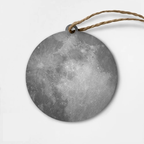 Деревянная игрушка круг Луна moon