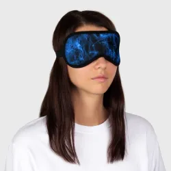 Маска для сна 3D Neon smokes stripes - фото 2