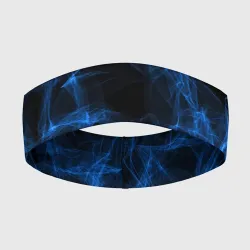 Повязка на голову 3D Neon smokes stripes