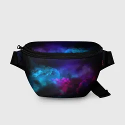 Поясная сумка 3D Неон космос