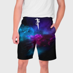 Мужские шорты 3D Неон космос