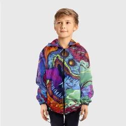 Детская ветровка 3D CS GO hyperbeast КС Го хайпербист - фото 2