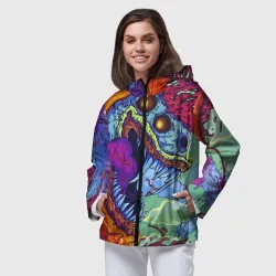 Женская ветровка 3D CS GO hyperbeast КС Го хайпербист - фото 2