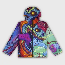 Женская ветровка 3D CS GO hyperbeast КС Го хайпербист