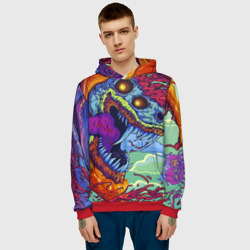 Мужская толстовка 3D CS GO hyperbeast КС Го хайпербист - фото 2