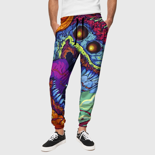 Мужские брюки 3D CS GO hyperbeast КС Го хайпербист, цвет 3D печать - фото 4