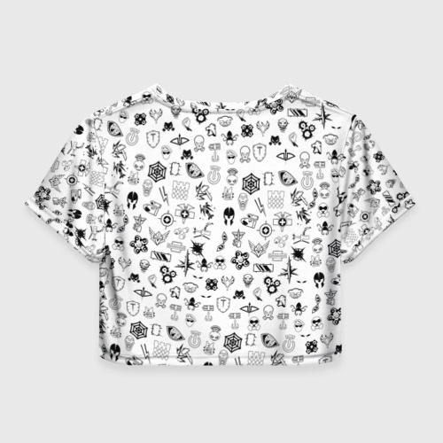 Женская футболка Crop-top 3D RAINBOW SIX SIEGE | РАДУГА 6 ОСАДА | R6S, цвет 3D печать - фото 2