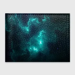 Обложка для студенческого билета Неоновый космос neon space