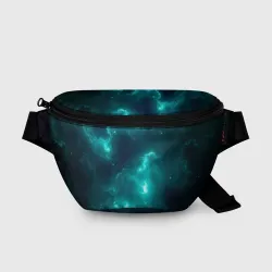 Поясная сумка 3D Неоновый космос neon space