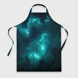 Фартук 3D Неоновый космос neon space