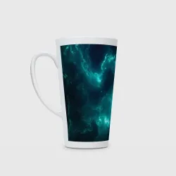Кружка Латте Неоновый космос neon space