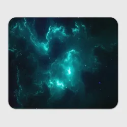 Прямоугольный коврик для мышки Неоновый космос neon space