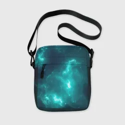Сумка через плечо 3D Неоновый космос neon space
