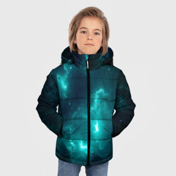 Зимняя куртка для мальчиков 3D НЕОНОВЫЙ КОСМОС | NEON SPACE - фото 2