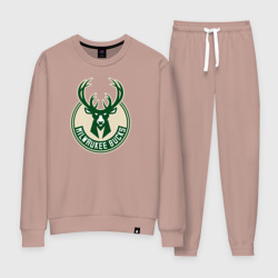 Женский костюм хлопок Milwaukee Bucks 1