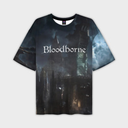 Мужская футболка oversize 3D Bloodborne