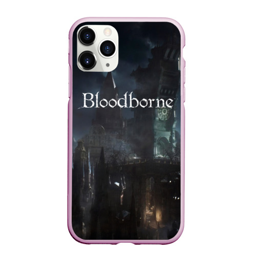 Чехол для iPhone 11 Pro Max матовый Bloodborne, цвет розовый
