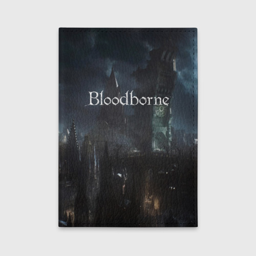 Обложка для автодокументов Bloodborne, цвет черный