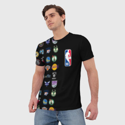 Мужская футболка 3D NBA Team Logos 2 - фото 2
