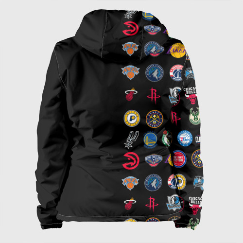 Женская куртка 3D NBA Team Logos 2, цвет белый - фото 2