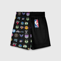 Детские спортивные шорты 3D NBA Team Logos 2