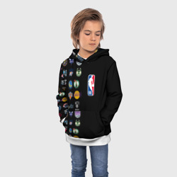 Детская толстовка 3D NBA (Team Logos 2) - фото 2