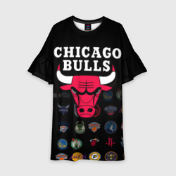 Детское платье 3D Chicago Bulls 1