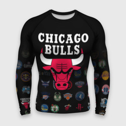 Мужской рашгард 3D Chicago Bulls 1
