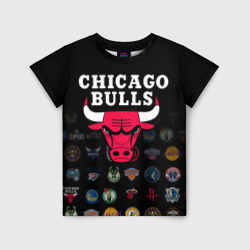 Детская футболка 3D Chicago Bulls 1