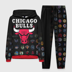 Мужской костюм с толстовкой 3D Chicago Bulls 1